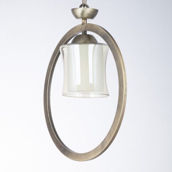 چراغ آویز چشمه نور کد B2657/1-A آنتیک - Image 2